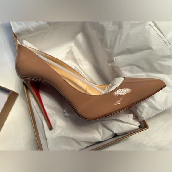 CHRISTIAN LOUBOUTIN Pigalle Follies 100 patent leather - size 40 - Picture 1 of 3